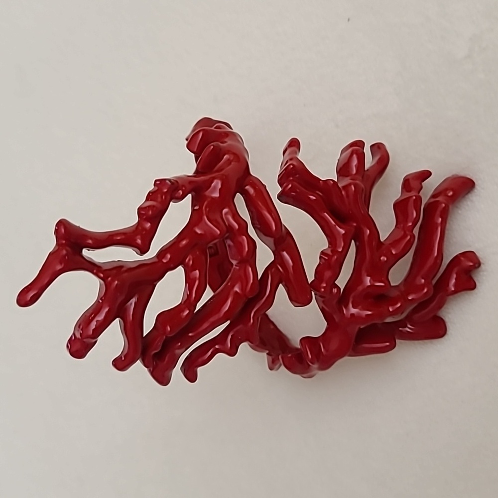Anthropologie Red Coral Bracelet